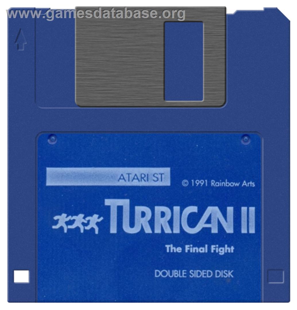 Turrican II: The Final Fight - Atari ST - Artwork - Disc