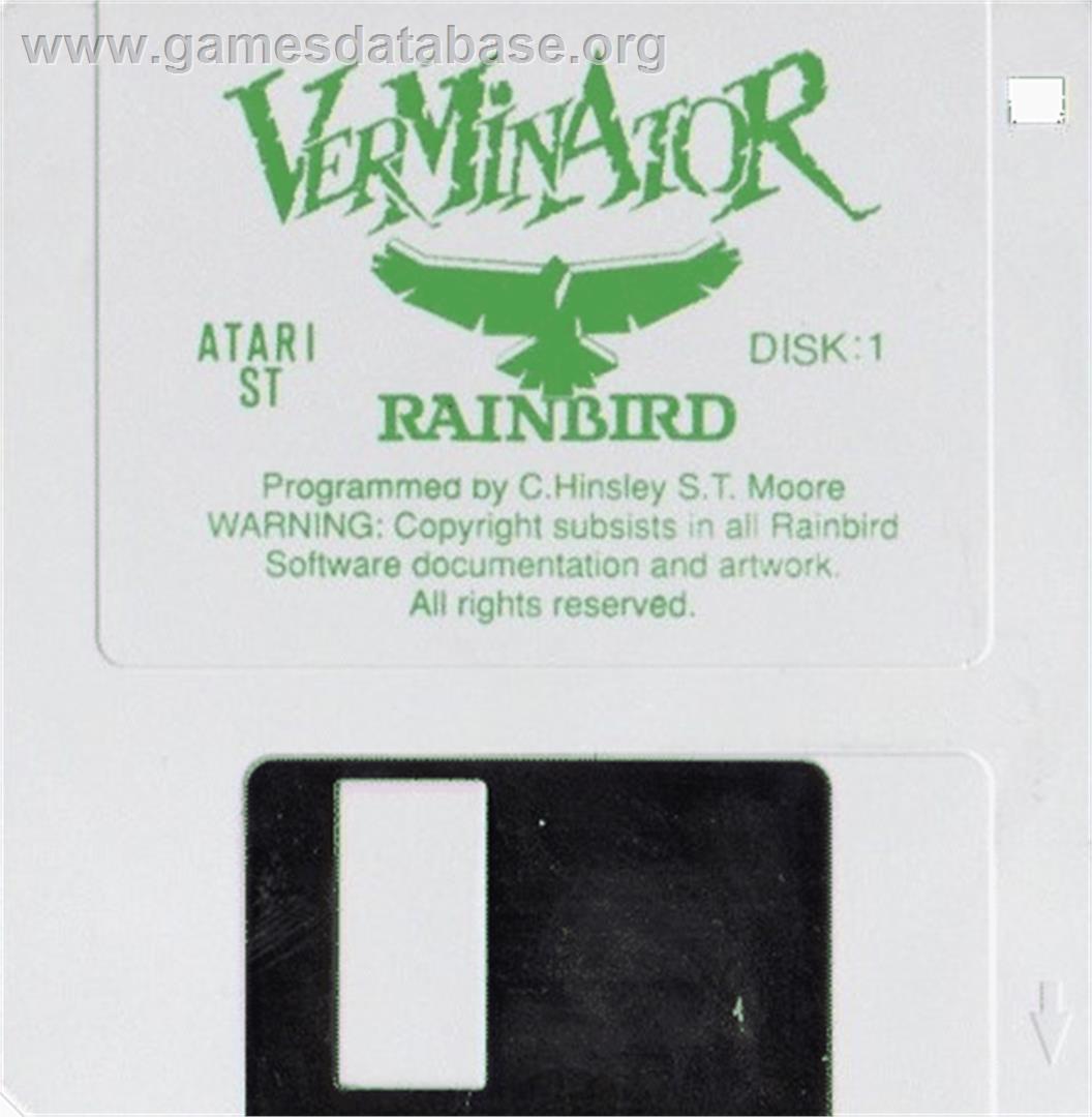 Verminator - Atari ST - Artwork - Disc