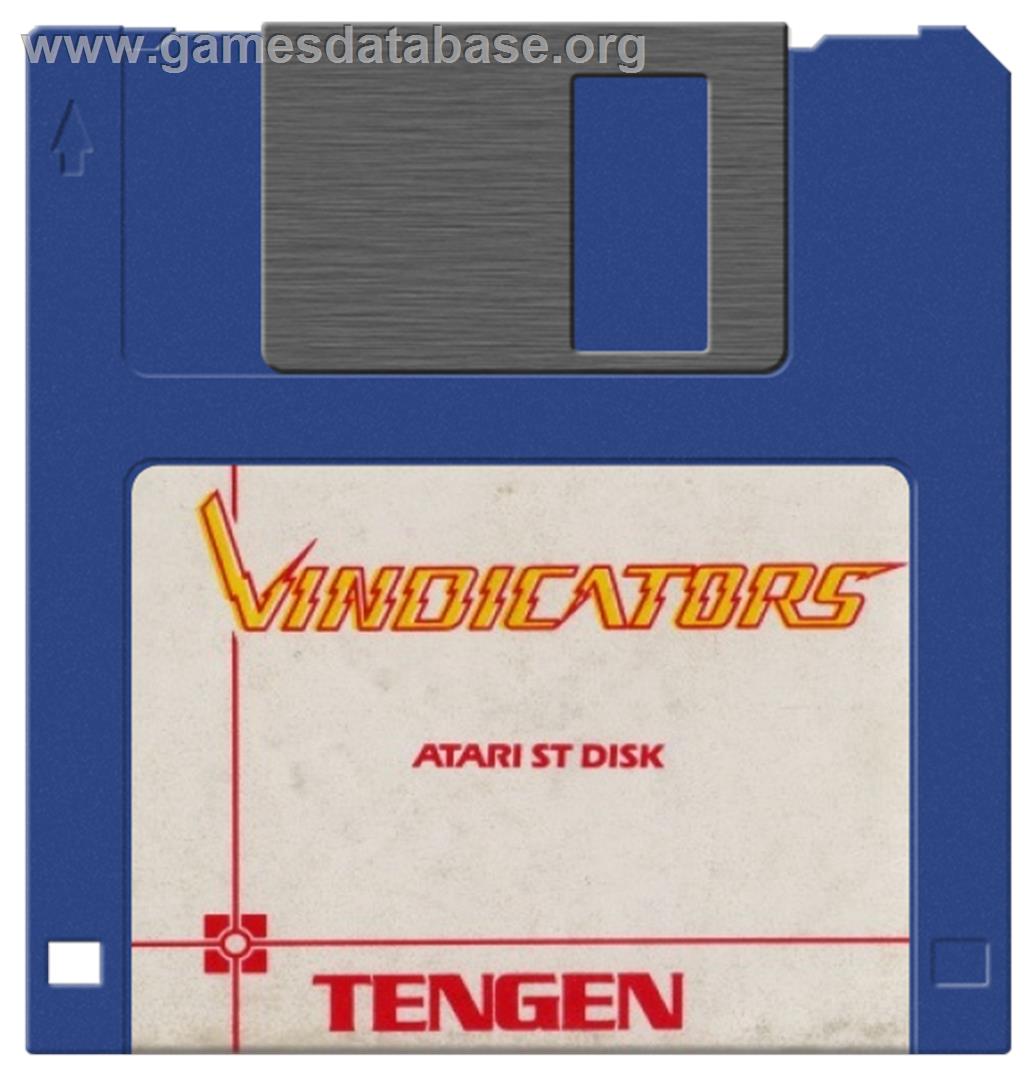 Vindicators - Atari ST - Artwork - Disc