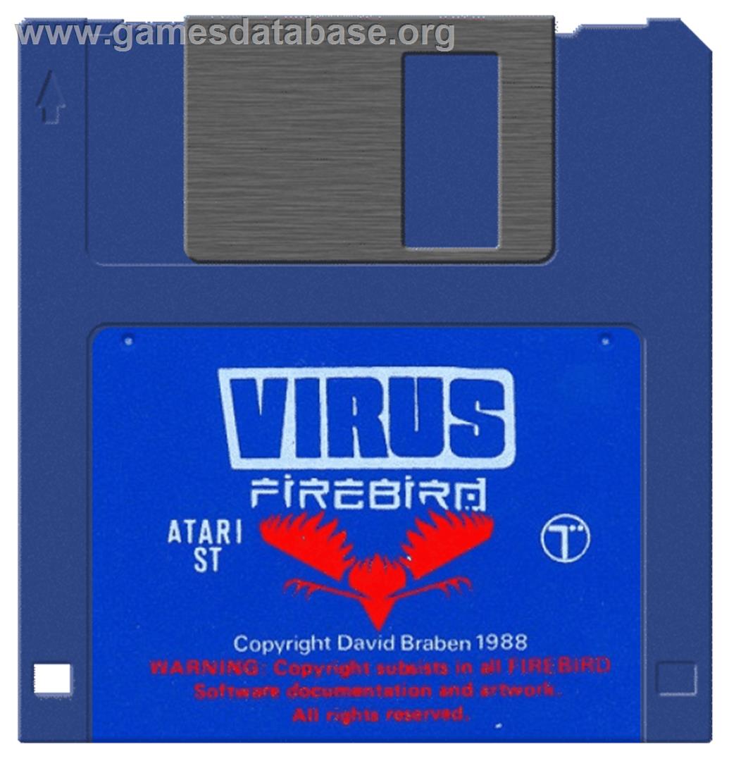 Virus - Atari ST - Artwork - Disc