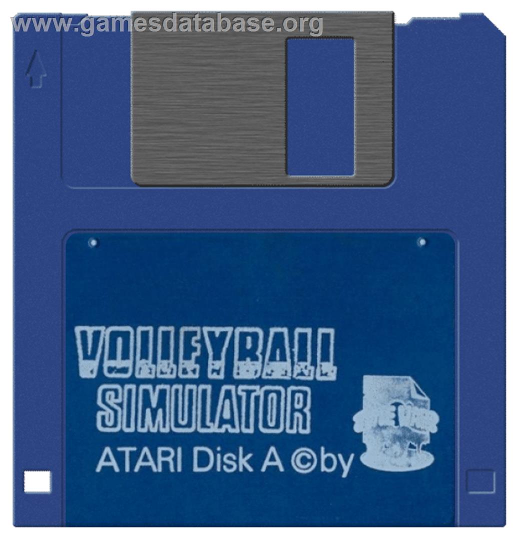 Volleyball Simulator - Atari ST - Artwork - Disc