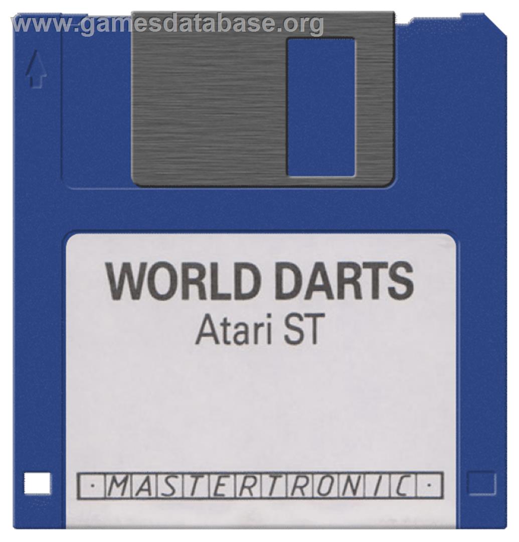 Wacky Darts - Atari ST - Artwork - Disc