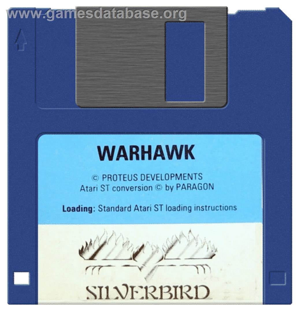 Warhawk - Atari ST - Artwork - Disc