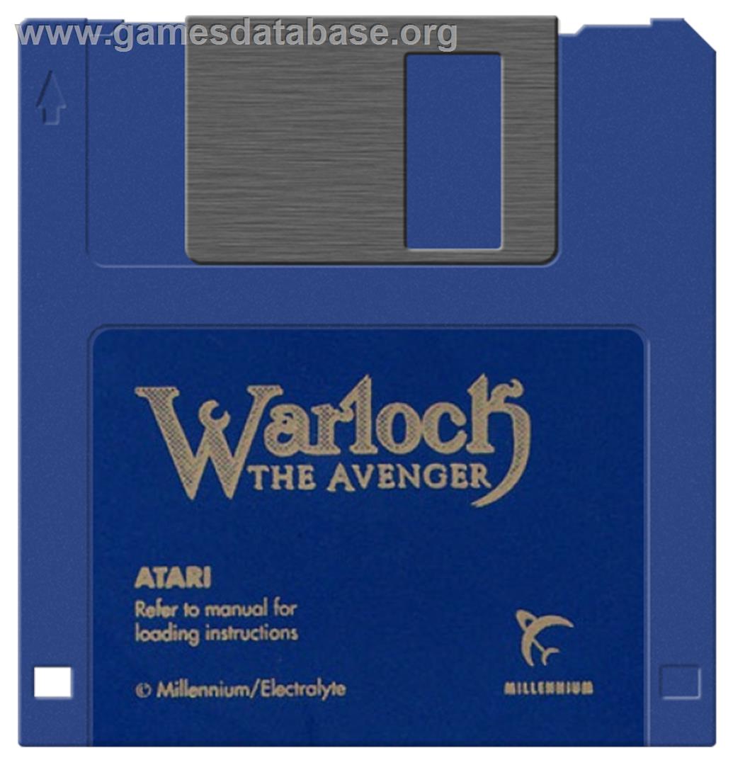 Warlock: The Avenger - Atari ST - Artwork - Disc