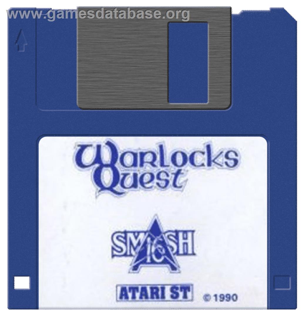 Warlock's Quest - Atari ST - Artwork - Disc