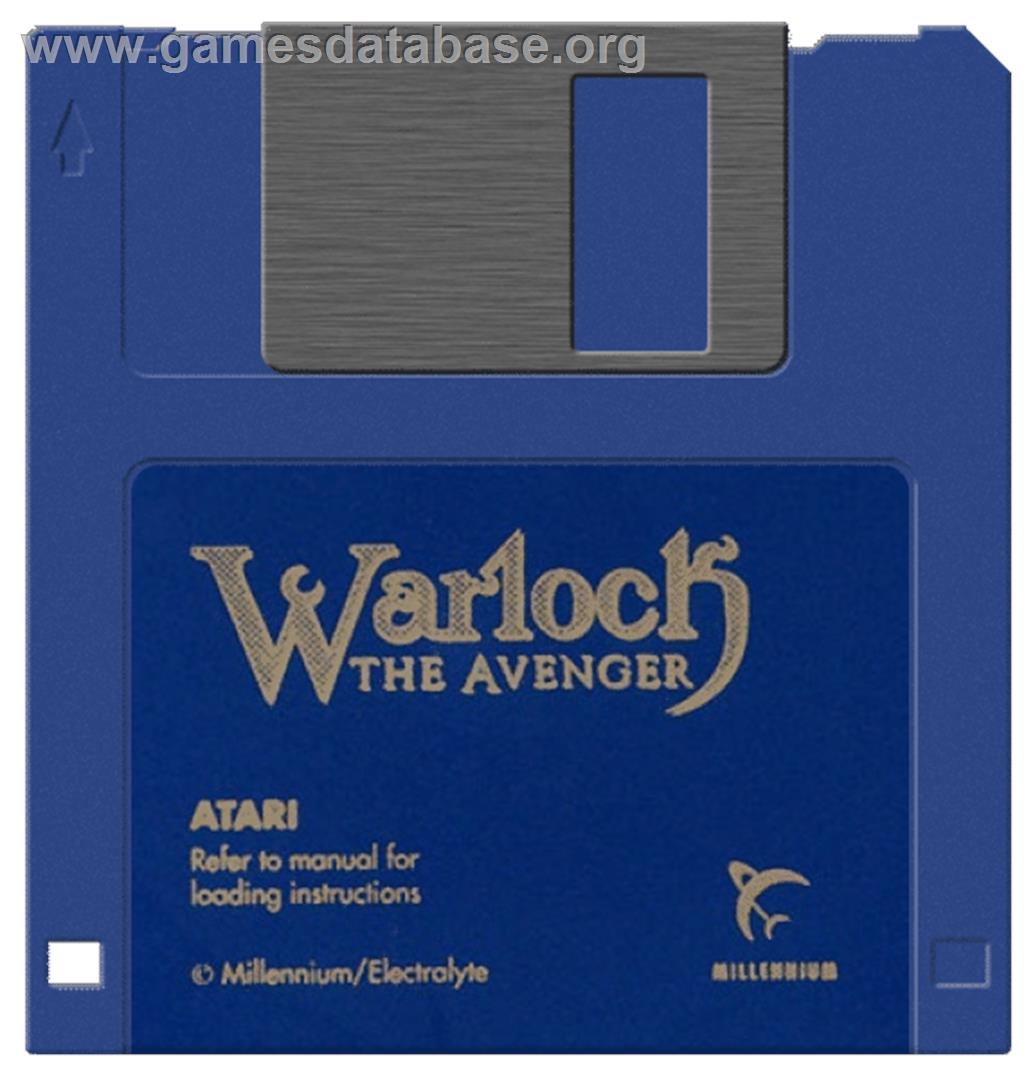 Warlock - The Avenger - Atari ST - Artwork - Disc
