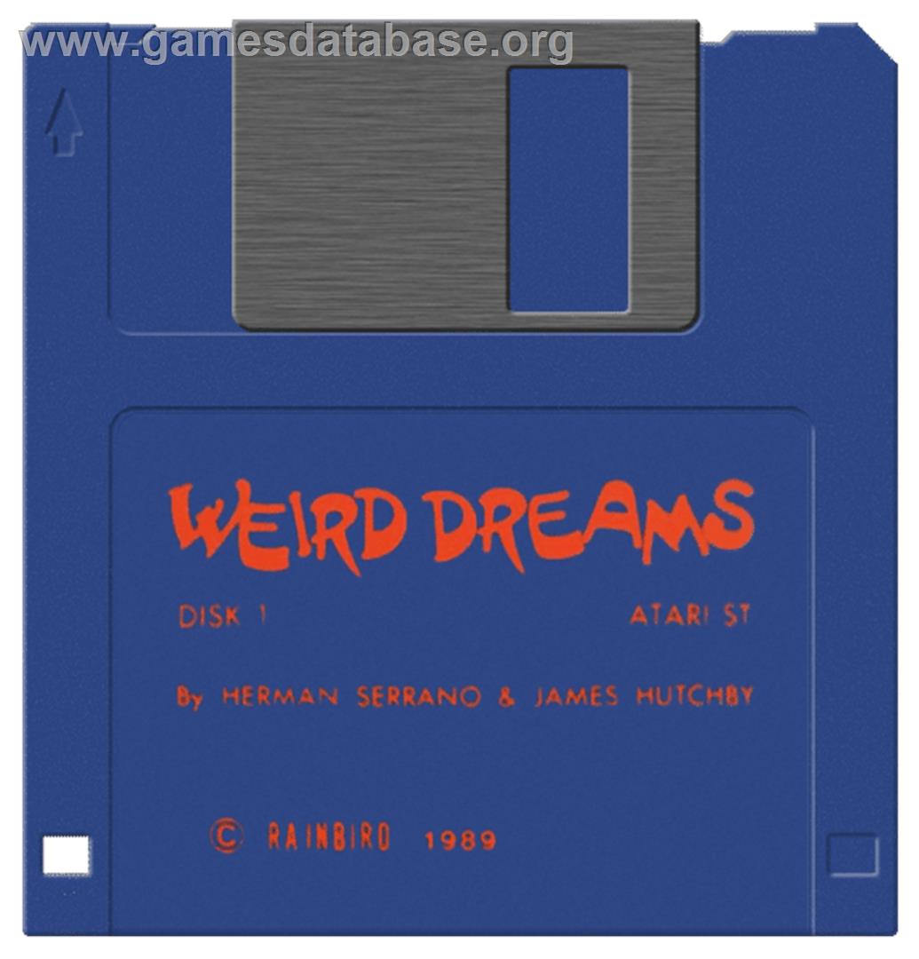 Weird Dreams - Atari ST - Artwork - Disc
