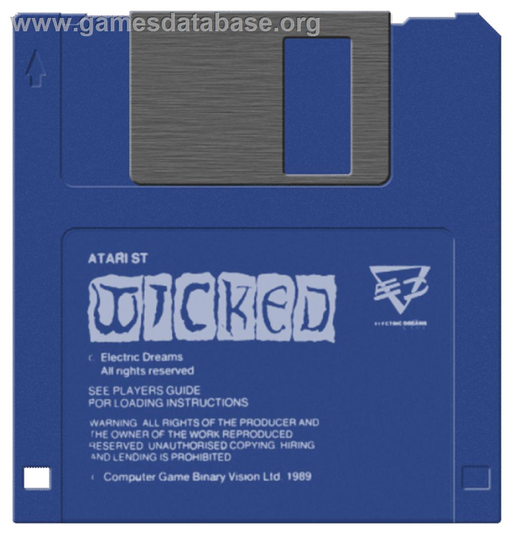 Wicked - Atari ST - Artwork - Disc