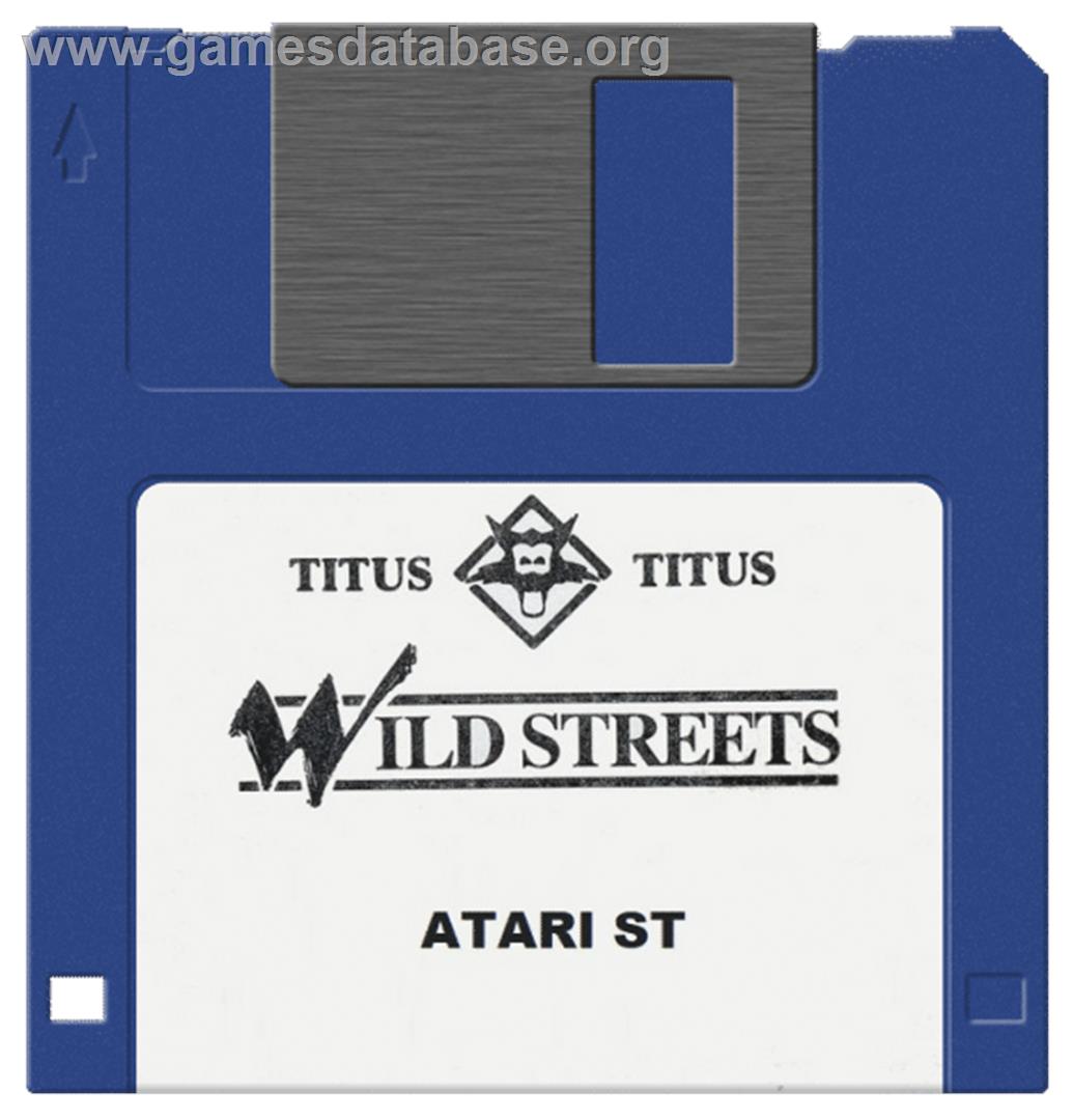 Wild Streets - Atari ST - Artwork - Disc