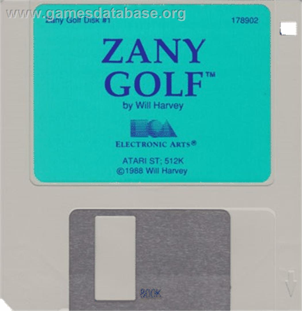 Will Harvey's Zany Golf - Atari ST - Artwork - Disc