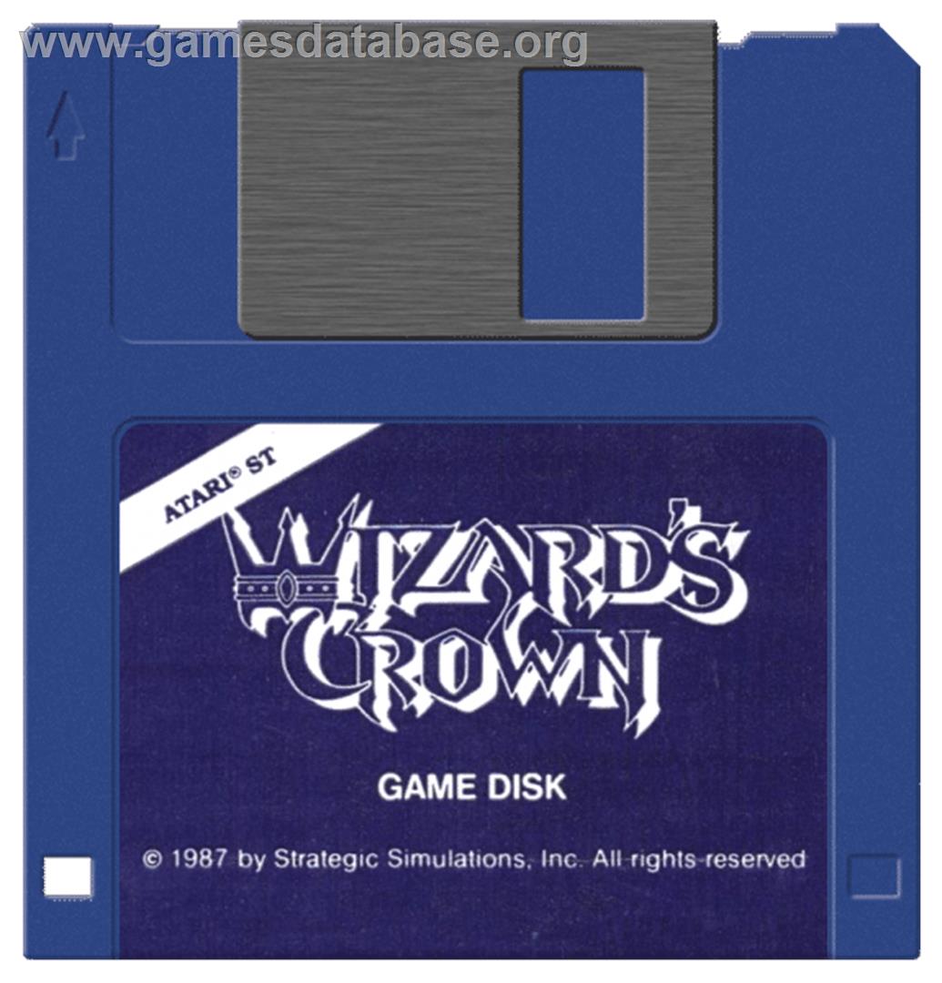 Wizard's Crown - Atari ST - Artwork - Disc