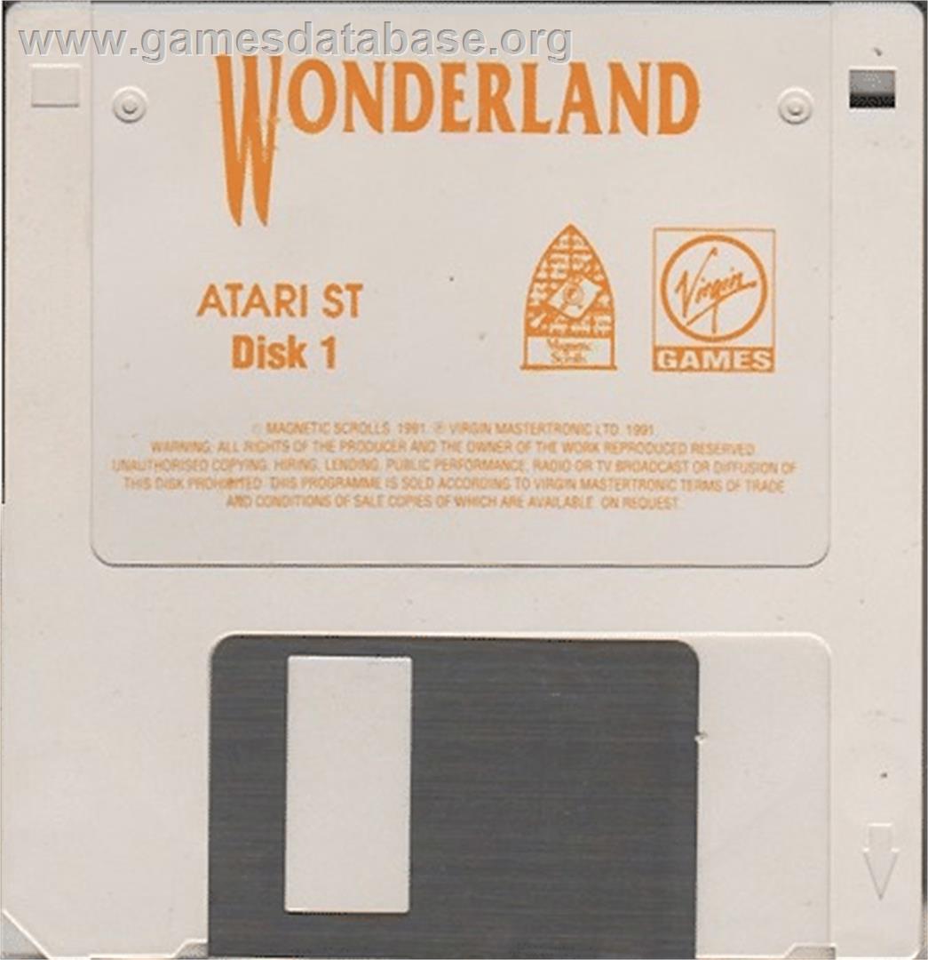 Wonderland - Atari ST - Artwork - Disc