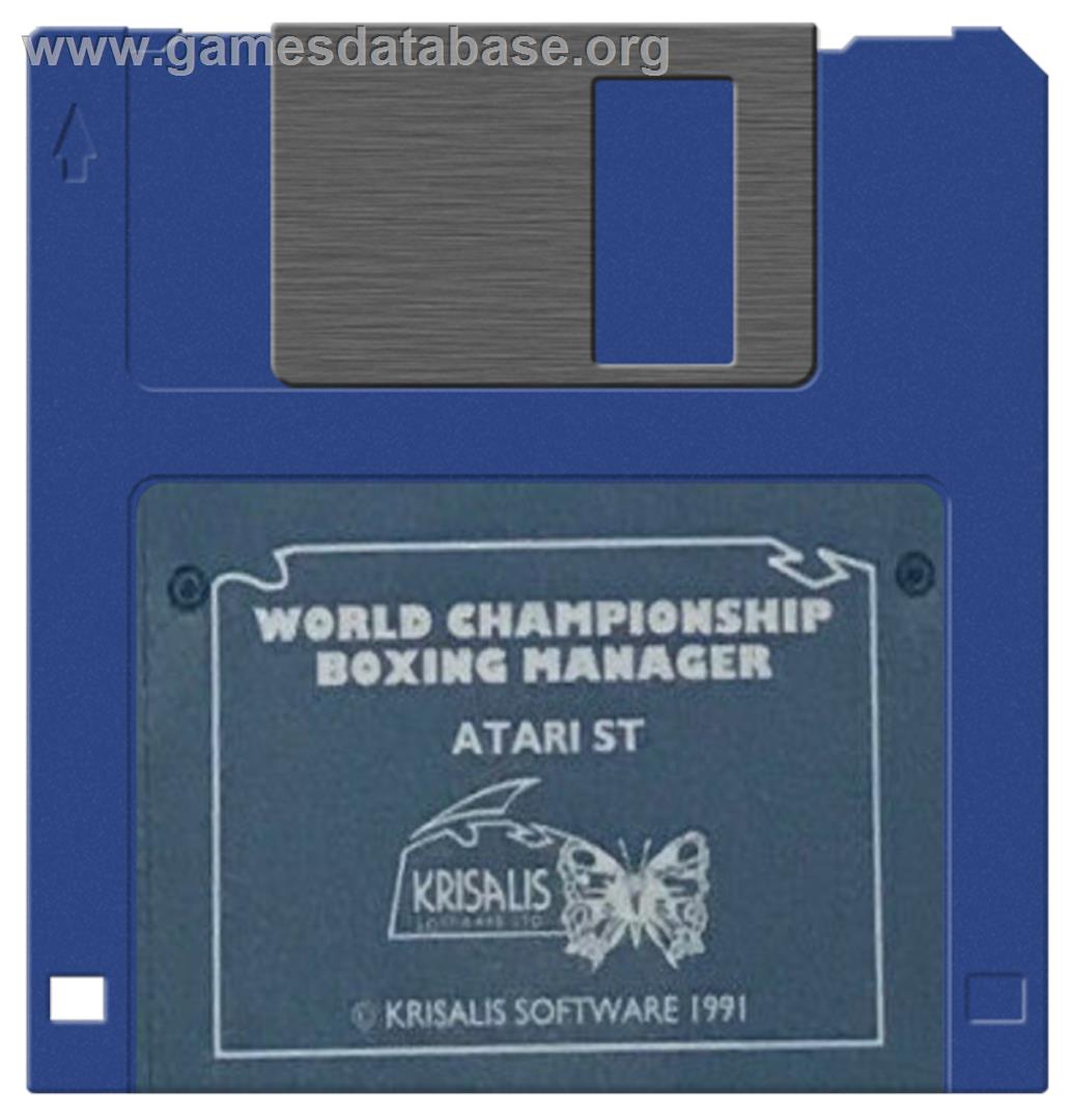World Championship Boxing Manager - Atari ST - Artwork - Disc