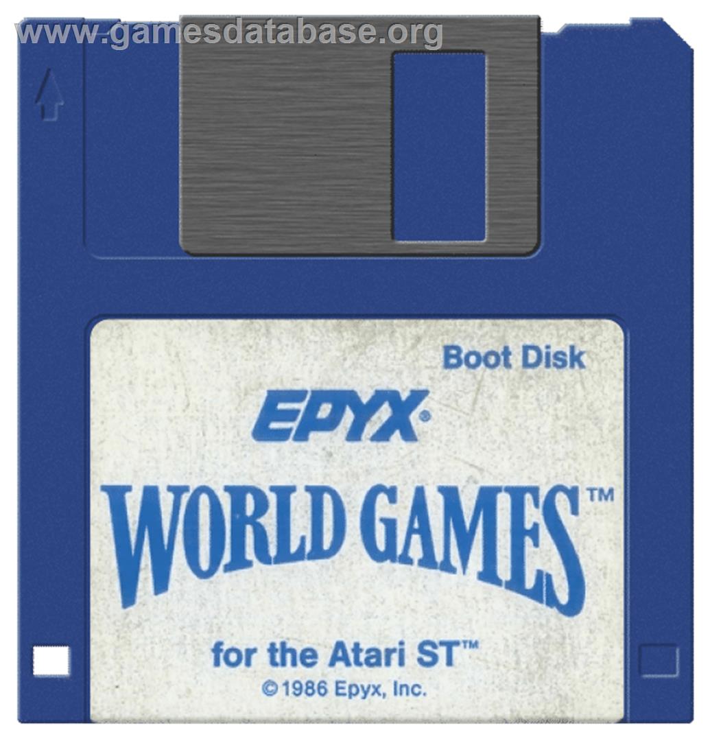World Games - Atari ST - Artwork - Disc