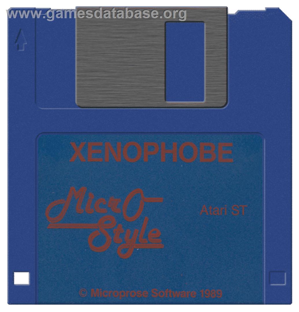 Xenophobe - Atari ST - Artwork - Disc
