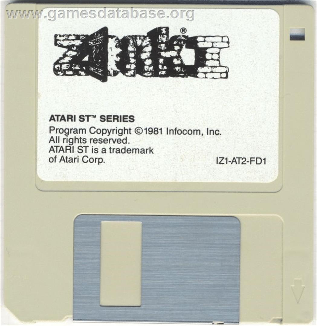 Zork I: The Great Underground Empire - Atari ST - Artwork - Disc