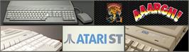 Arcade Cabinet Marquee for Aaargh!.
