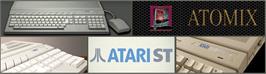Arcade Cabinet Marquee for Atomix.