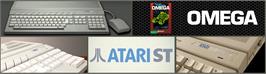 Arcade Cabinet Marquee for Chronicles of Omega, The.