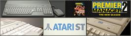 Arcade Cabinet Marquee for Premier Manager 2.
