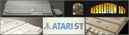 Arcade Cabinet Marquee for Resolution 101.