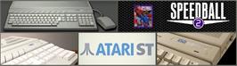 Arcade Cabinet Marquee for Speedball 2 - Brutal Deluxe.
