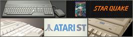 Arcade Cabinet Marquee for Starquake.