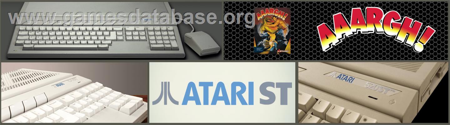 Aaargh! - Atari ST - Artwork - Marquee
