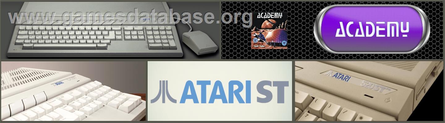 Academy: Tau Ceti 2 - Atari ST - Artwork - Marquee