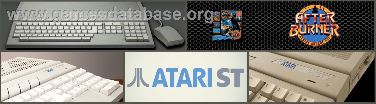 After Burner - Atari ST - Artwork - Marquee