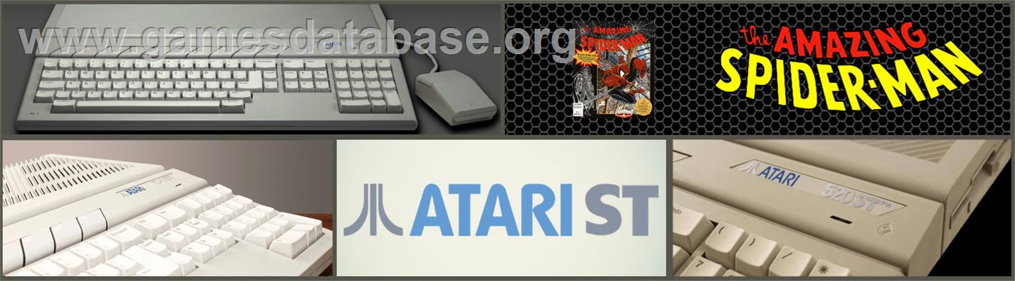 Amazing Spider-Man - Atari ST - Artwork - Marquee