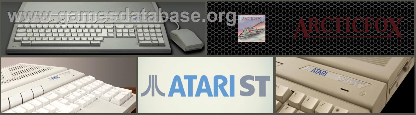 Arcticfox - Atari ST - Artwork - Marquee
