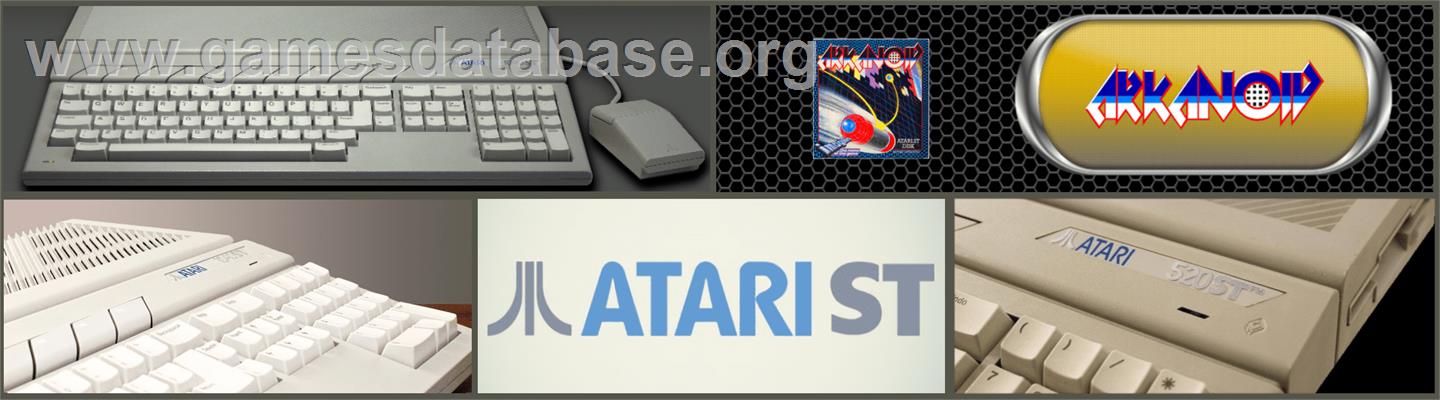 Arkanoid - Atari ST - Artwork - Marquee