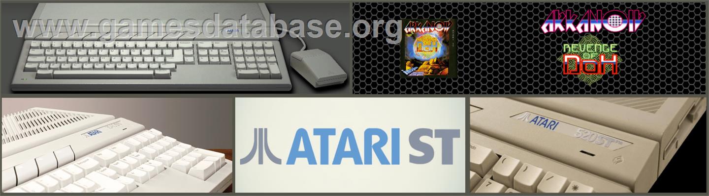 Arkanoid - Revenge of DOH - Atari ST - Artwork - Marquee
