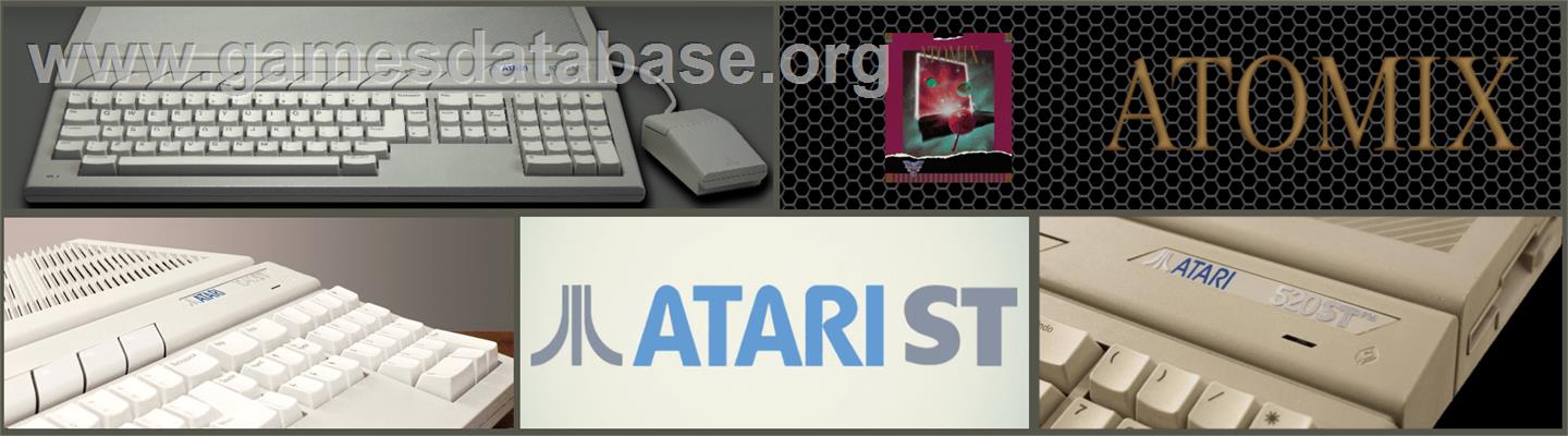 Atomix - Atari ST - Artwork - Marquee