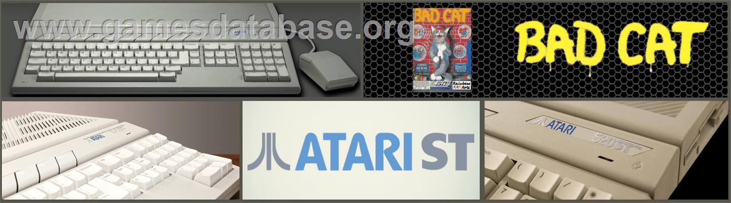 Bad Cat - Atari ST - Artwork - Marquee