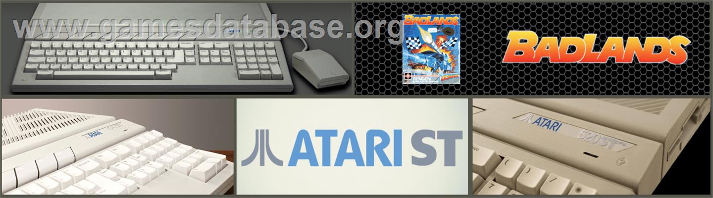 Bad Lands - Atari ST - Artwork - Marquee