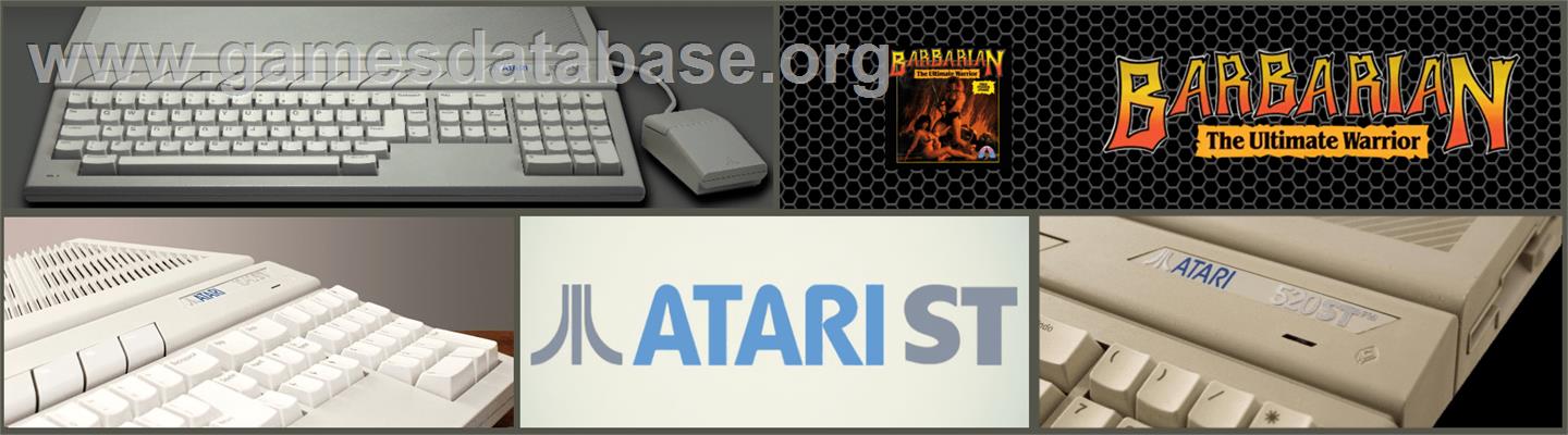 Barbarian - Atari ST - Artwork - Marquee