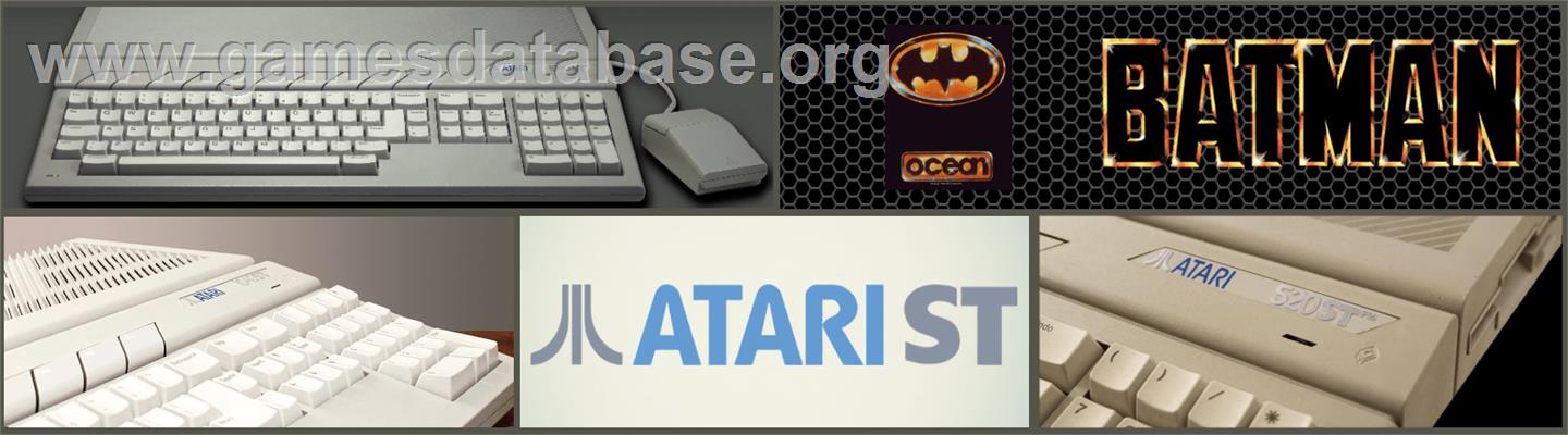 Batman: The Movie - Atari ST - Artwork - Marquee