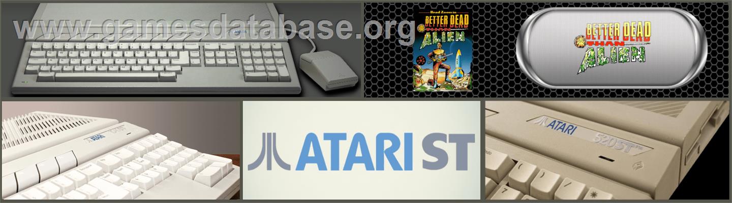 Better Dead Than Alien! - Atari ST - Artwork - Marquee