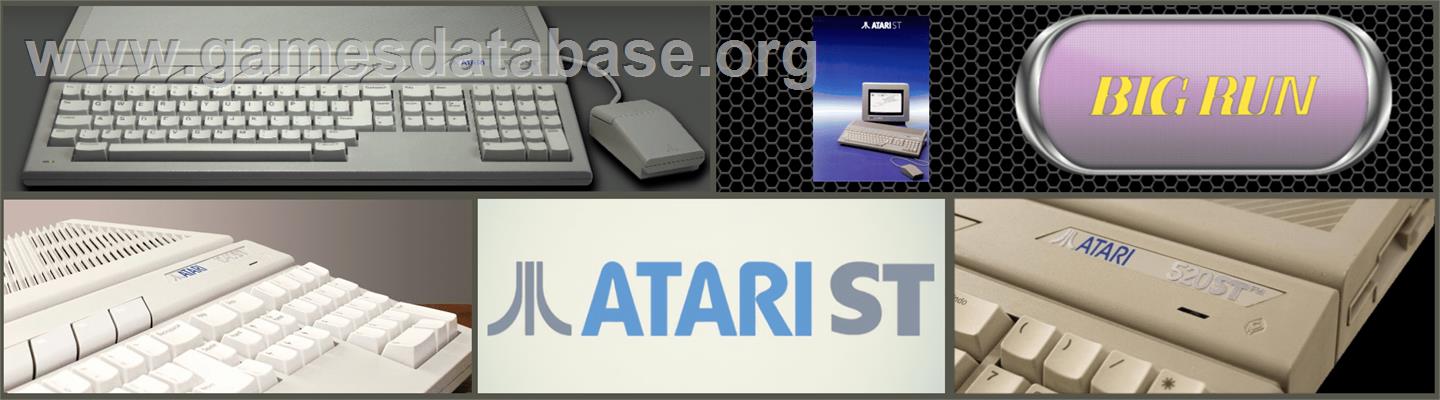 Big Run - Atari ST - Artwork - Marquee