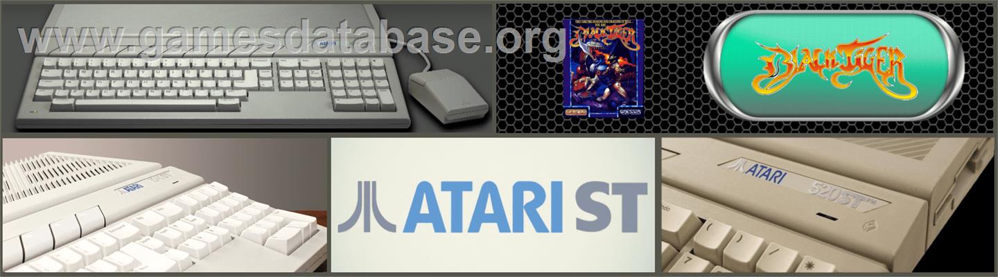Black Tiger - Atari ST - Artwork - Marquee