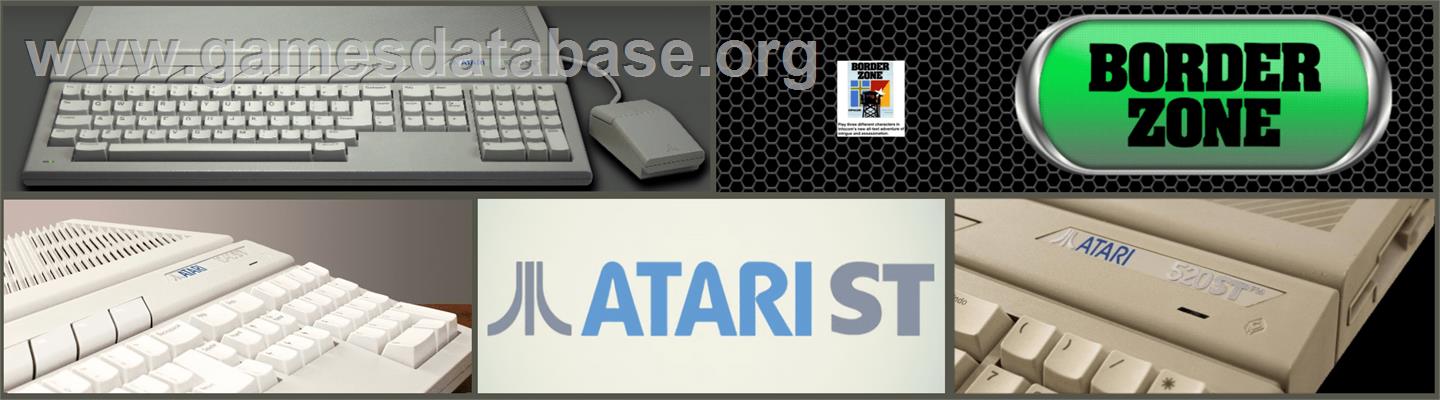 Border Zone - Atari ST - Artwork - Marquee