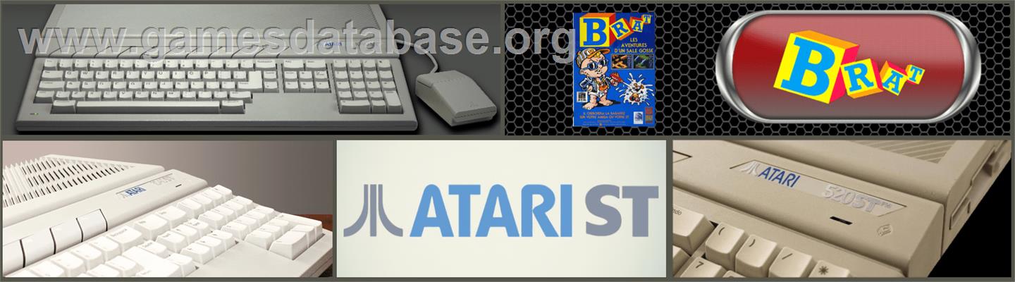 Brat - Atari ST - Artwork - Marquee