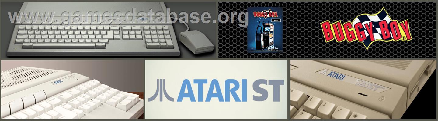Buggy Boy - Atari ST - Artwork - Marquee