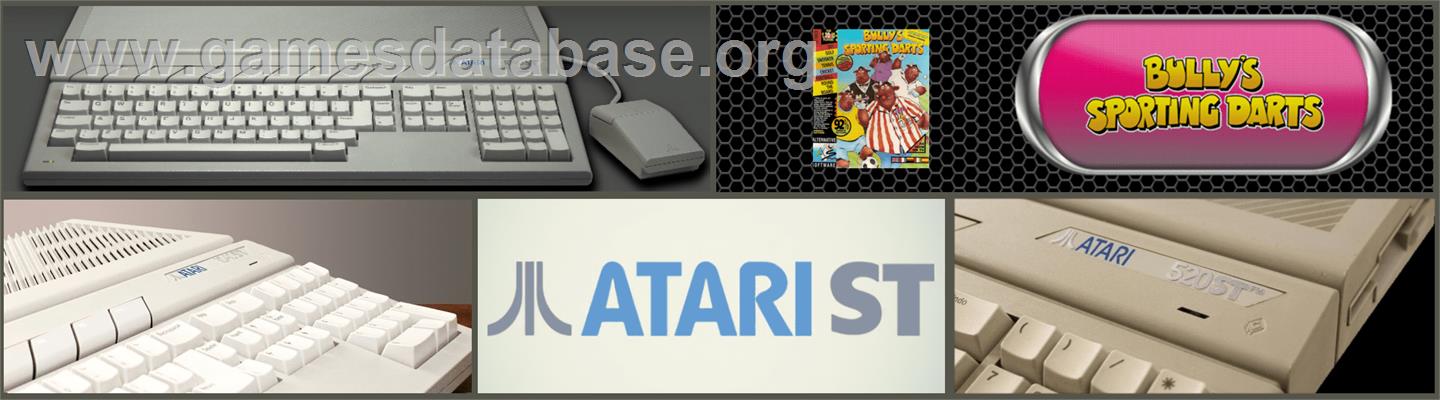 Bully's Sporting Darts - Atari ST - Artwork - Marquee