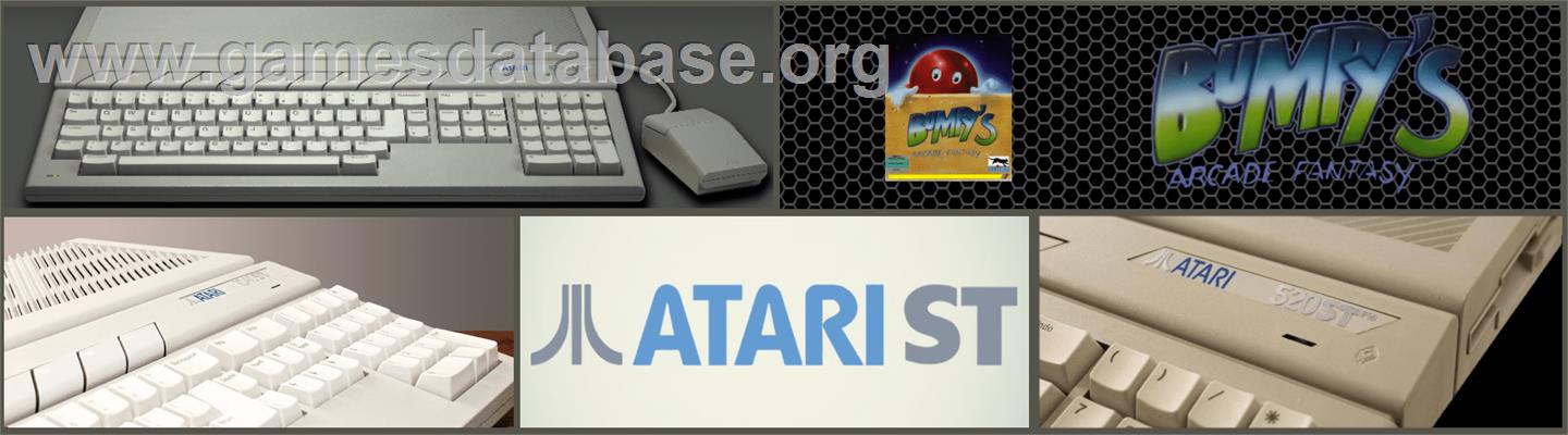 Bumpy's Arcade Fantasy - Atari ST - Artwork - Marquee