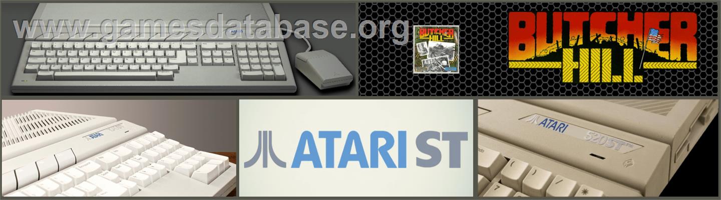 Butcher Hill - Atari ST - Artwork - Marquee