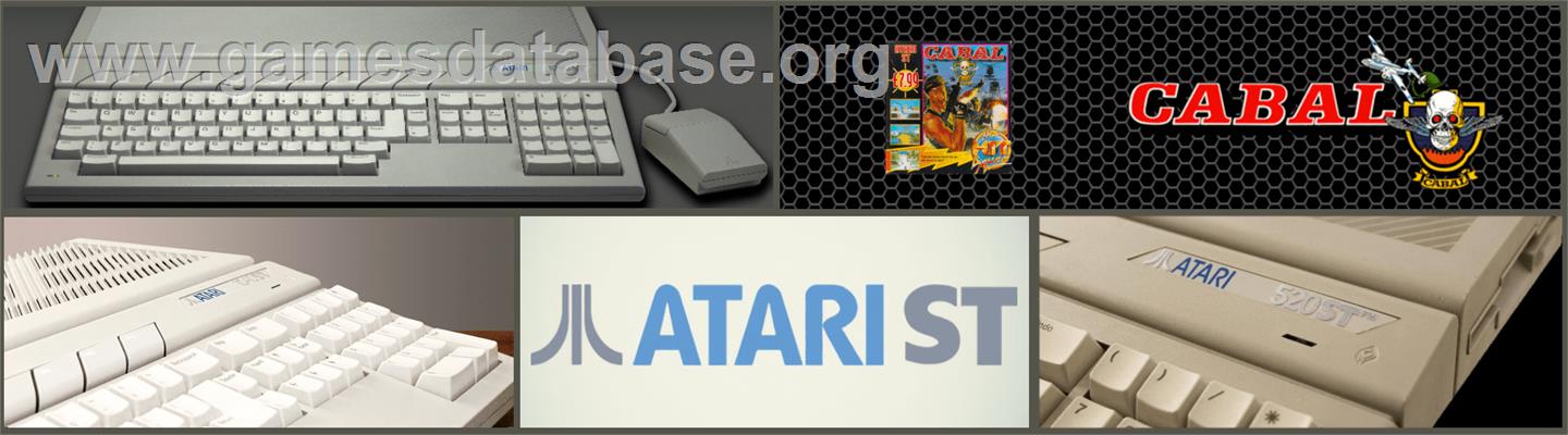 Cabal - Atari ST - Artwork - Marquee