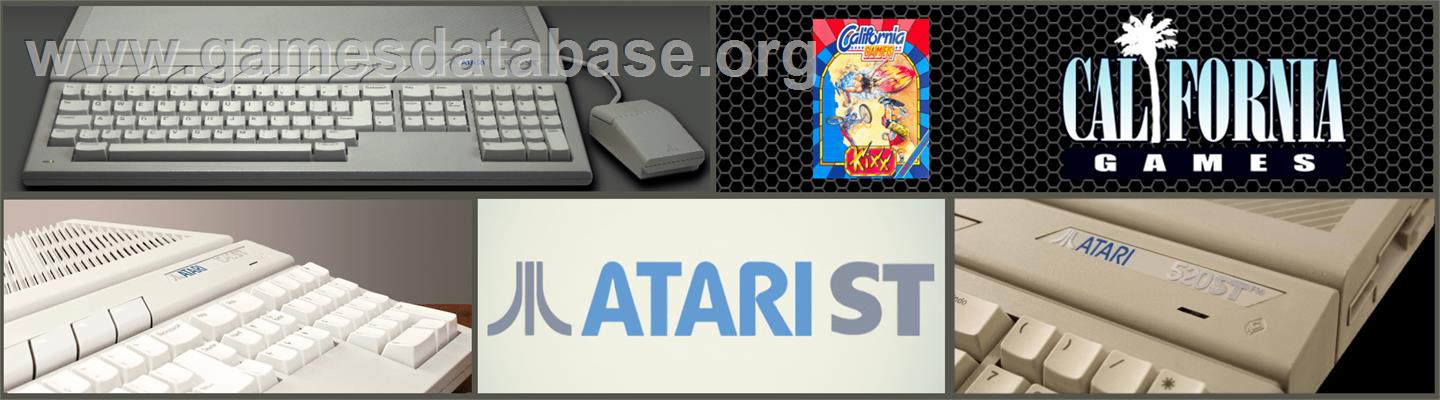 California Games - Atari ST - Artwork - Marquee